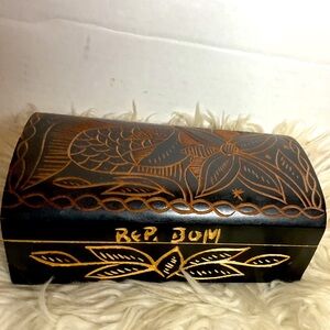 Handcrafted Black and Brown Decorative Box